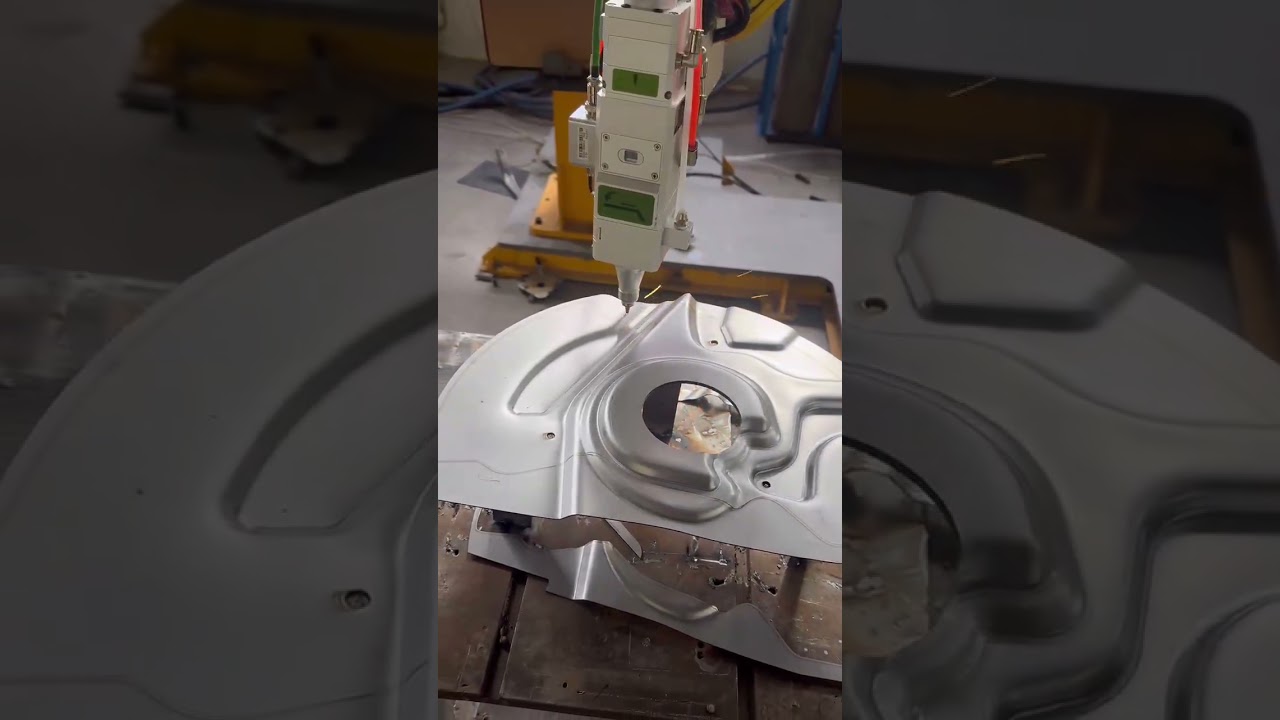 Brake Pad Backing Plate Laser Cutting
