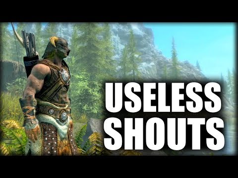 Skyrim - 5 Useless Shouts