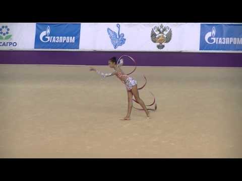 Hayakawa Sakura (JPN)  ribbon   World Cup S-Petersburg 2013 Qual