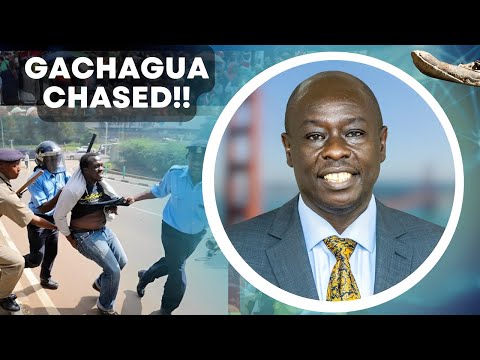 SHOCKING SCENES IN NYERI CHURCH AS RIGATHI GACHAGU AND PASTOR RUN FOR DEAR LIFE AFTER POLICE TEARGAS