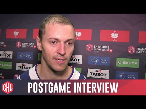 Petr Straka of HC Pilsen on his OT winner against HPK Hämeenlinna