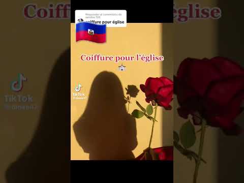 coiffure pour l'église