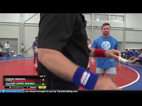 170 Lbs Round 2 (8 Team) - Carson Freeman, Alabama Vs Zachary-Daniel McKnight, Georgia Blue Bb5b