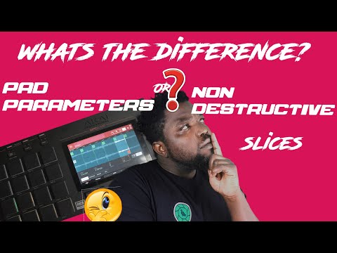 #mpc tutorial #DIFFERENCE BETWEEN #PAD PARAMETERS AND #NON DESTRUCTIVE SLICES ?