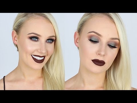 Ultra Smokey Green Eyes Dark Chocolate Lips | Lauren Curtis