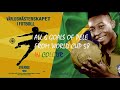 World cup 1958 : (in colour) Pelé (All goals)