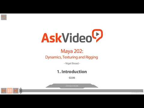 Texturing and Rigging Course F Video