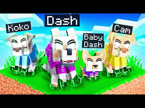 Having a HACKER DOG LIFE in Minecraft!