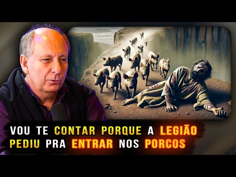 O ENDEMONIADO de GADARA (A LEGIÃO de DEMÔNIOS e os PORCOS) - Lamartine Posella