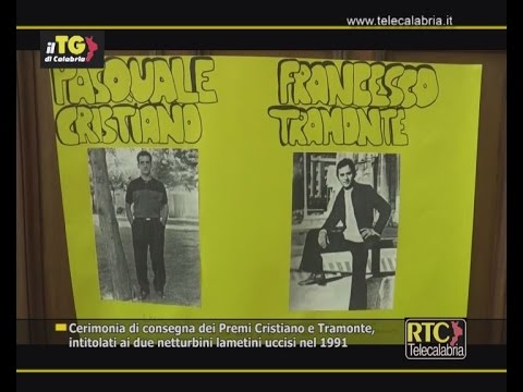 Cerimonia di consegna dei Premi Cristiano e Tramonte RTC TELECALABRIA