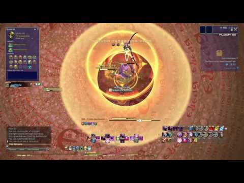 FFXIV PotD Floor50 Boss Edda (Pre 4.0 solo SMN)