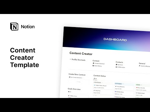 Content Creator | Prototion | Buy Notion Template
