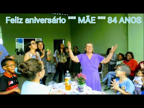 Aniversário de 85 anos, Dirce Moreno Gonçalves