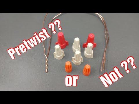 How to properly use a wire nut.