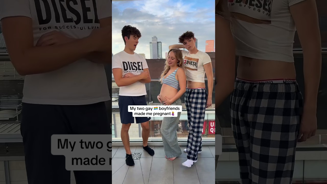 My TWO BOYFRIENDS made me PREGNANT 🤰😨@svandyloveshorts #boyfriend #pregnant #pregnancy