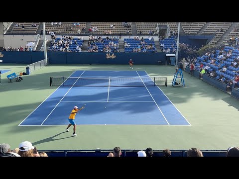 Rudy Quan (UCLA) vs Peter Makk (USC) College Tennis