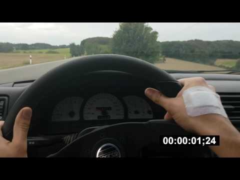 Opel Calibra 2.0l 8V Beschleunigung Acceleration 0-100 km/h (2020)