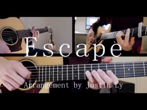 Escape - Kaivaan ft. Hikaru Station (Acoustic guitar cover)