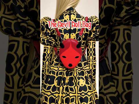 Get it while it’s HOT 🔥 The Devil Doll Bag 👹 Happy Halloween! #pidgindoll #reddevil #dollbag