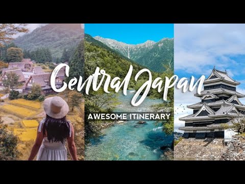 Central Japan Sunny Days: Toyama, Naga, Gifu! (Chubu Prefecture, Japan)