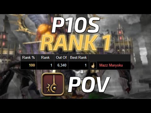 [FF14 6.4] P10S RDM PoV - 8:28 - Rank 1 (13879.9 rDPS)