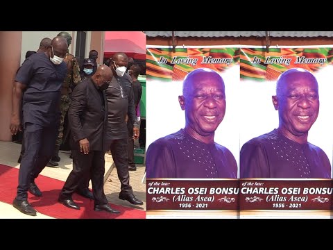 GRAPHIC TV: Latest Ghana News Videos - Prez Akufo Addo, others attend  Burial Mass of Charles Osei Bonsu, brother of Chief of Staff