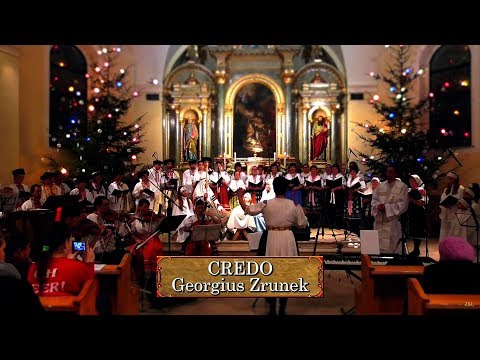 Zbor sv. Ladislava – HARMONIA PASTORALIS (Georgius Zrunek) #3: CREDO | Vianoce, Rajec (2016)
