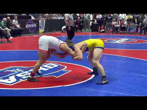 Latrell Schafer Veterans vs Joseph Lago Etowah 2023 6A GHSA State Finals 175lbs