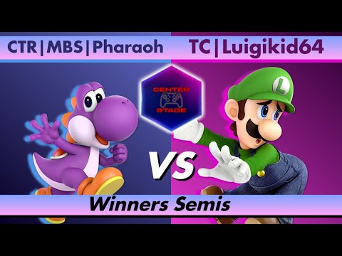 Center Stage #18 - CTR MBS Pharaoh (Yoshi) vs TC Luigikid64 (Luigi) - Smash Ultimate SSBU