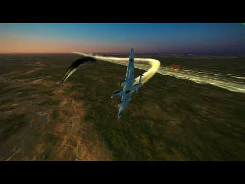 Graywo1f fights off an attacking Pe-2 in his 110