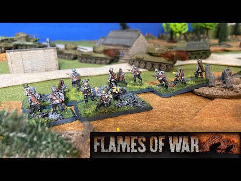 Flames of War v4 Battle Report: Assault at Portinhoikka Crossroads