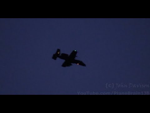 Warren Grove Air to Ground Range (2/20/2024) - A-10 Night Strafe