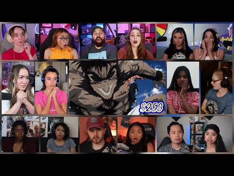 One Punch Man Season 2 Episode 8 Reaction Mashup