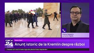 Schimbare radicală de atitudine la Kremlin: Putin se declară gata să negocieze cu Zelenski