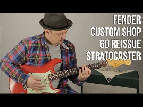 Fender Stratocaster Custom Shop 1960' Reissue Relic in Fiesta Red - Marty's Thursday Gear Video