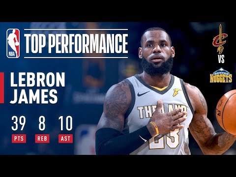 LeBron James Comes Up CLUTCH in the Mile High City!