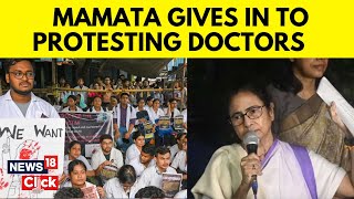 RG Kar Doctor Death Case | West Bengal CM Mamata Banerjee Gives In To Protesting Doctors | N18V
