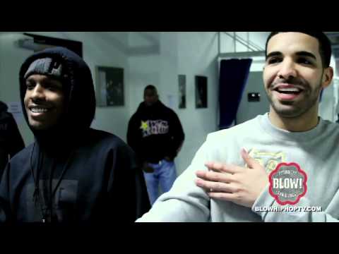 DRAKE & ASAP ROCKY BACKSTAGE OF CLUB PARADISE TOUR @ PENN STATE 720p