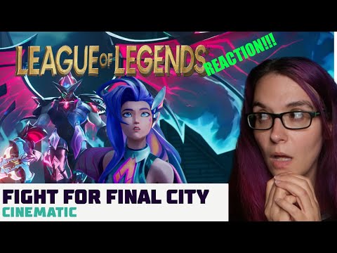 AATROX!! | Fight for Final City | Anima Squad 2024 Cinematic | REACTION