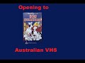 Opening To 101 Dalmatians Australian VHS