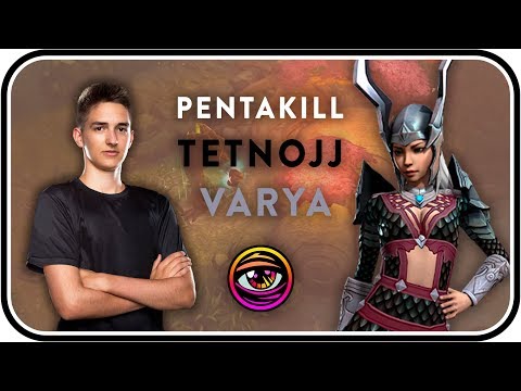 Vainglory 5v5 😎 TetnoJJ + ⚡ Varya = PentaKill 🔥