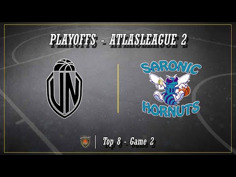 Atlasbasket Playoffs League 2_   Top8 Game 2  -  UNBROKEN vs SARONIC HORNUTS 54-62