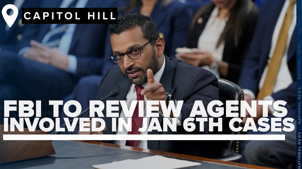 FBI to review all agents involved on Jan  6 cases