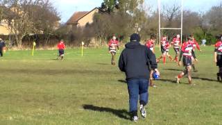 preview picture of video 'Barnsley v Beverley RUFC U 17 Friendly  34   5  LOST'