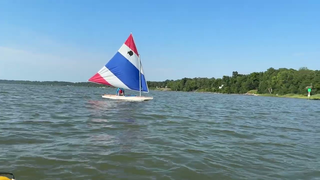 1982 AMF Sunfish PHOENIX and Skipper 04 Jul 24