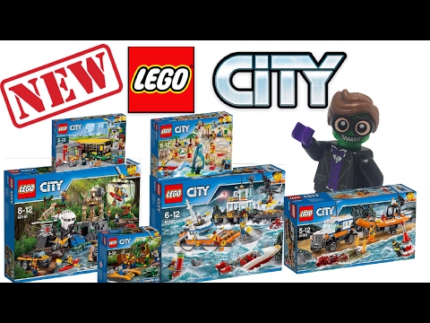 NEW Lego City Summer 2017 Sets Revealed!