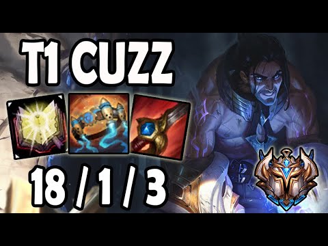 T1 Cuzz SYLAS vs EKKO Jungle - Korea Ranked