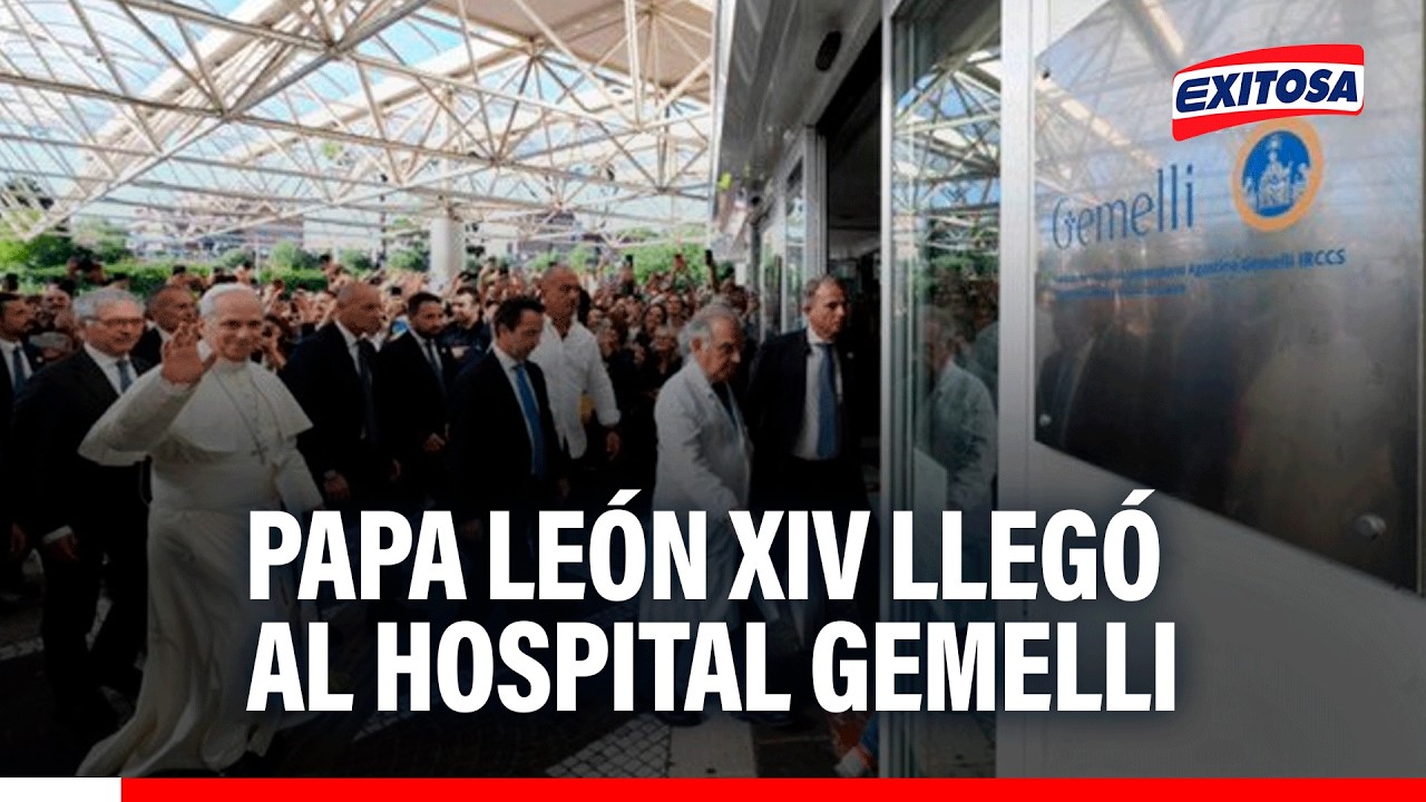 🔴🔵 Papa León XIV llegó al hospital Gmelli: Pontífice se someterá a cirugía de nódulo pulmonar