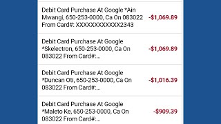 Check your bank statements for bogus Google charges