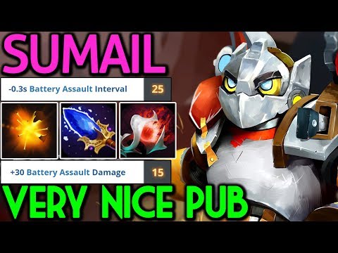 SUMAIL Dota 2 [Clockwerk] IMBA Battery Assault! Very Nice Pub